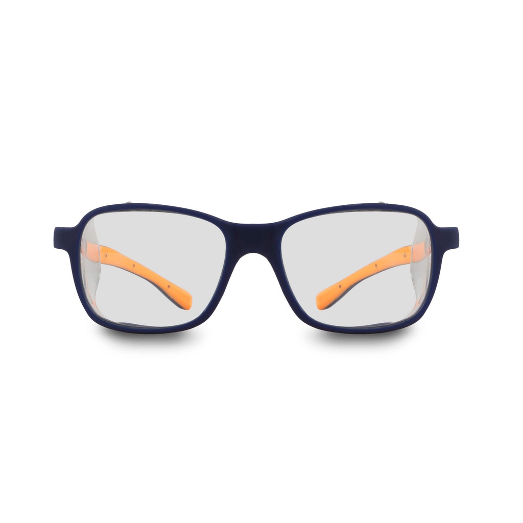 Modelo EUROPA Azul/Naranja Lente Mineral. Graduable con lente neutra