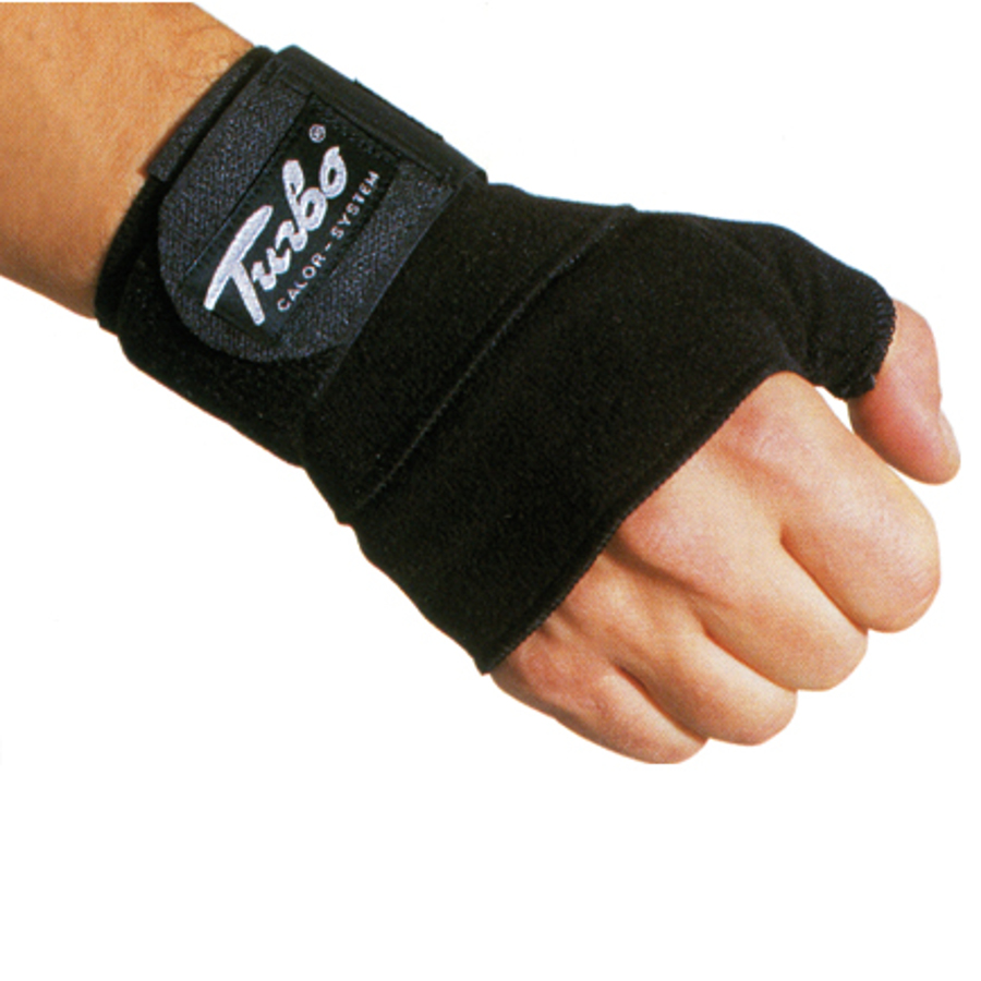 WORK Muñequera, sujecion en pulgar, sistema de calor, para traumatismos en muñeca y mano, tendinitis y dolores reumaticos. Talla unica