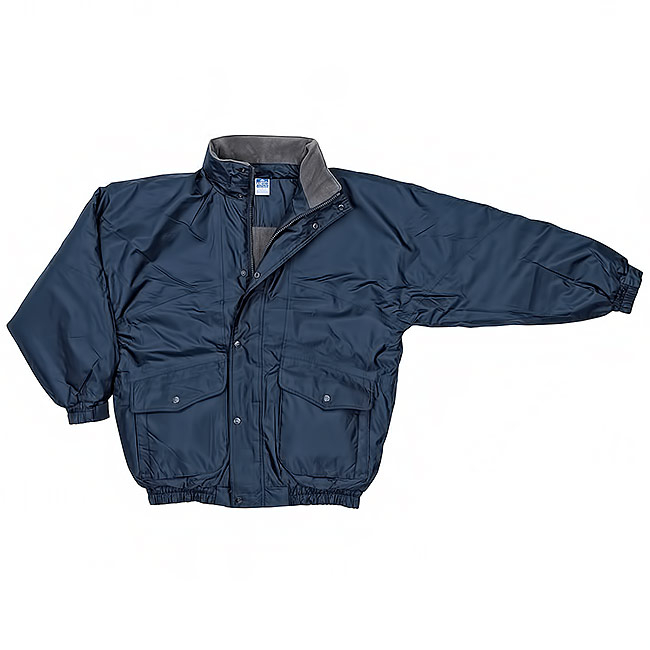 Cazadora, Exterior en nailon PVC 100%, Interior en forro polar, Amplia, Elastico en cintura