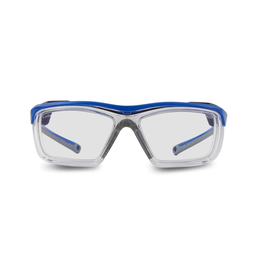 Gafas ORGANIK, poliamida TR-90, goma antideslizante. Disponible para graduar. Azul. Cal. 56-15