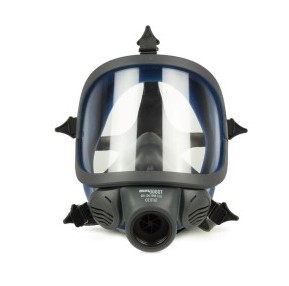 MASCARA FACIAL ANTIGAS, LIGERA, AJUSTABLE CON 5 PUNTOS, FILTROS CON ROSCA ESTANDAR