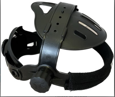 Arnes Completo con DRM (Dispositivo Repartidor de Masa), con sudadera velcro y nuca acolchada. Para caretas DC-2