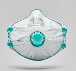 [Serie 030 ] ZER0 Mascarilla BLS FFP3 R D con valvula mascarilla preformada de alta proteccion y baja resistencia respiratoria con lamina protectora