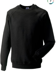 Sudadera Classic cuello redondo. Proteccion antimanchas SpotShield™. 50% algodon peinado ring-spun /50% poliester