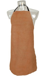 [MANDIL 10 60x90] Mandil 10 de soldador, 100% cuero de serraje vacuno, 60x90 cm. CLIMAX