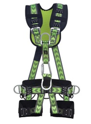 Arnes anticaida "confort" para trabajo en suspension con hebillas automaticas, 2 puntos de enganche