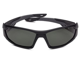 [MERCURO MERPOL  ] Montura PC - Patilla con PC y TPR - PC Polarized ahumado  antirayaduras - funda microfibra