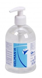 [006gh500 ] GELMAN H Gel hidroalcoholico higienizante autosecante. 500ml