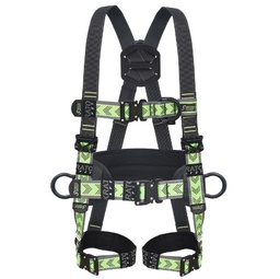 [FA 10 217 01 L-2XL] FA 10 217 01 Arnes anticaida, 2 puntos de enganche con cinturon "confort", ajustable, maximo peso 140kg