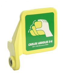 [193146 ] Palanca de accionamiento, aluminio, para lava ojos