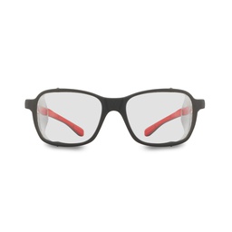 [2009.01 ] Gafa contraimpactos, nylon, varillas ergonomicas. Disponible para graduar. Gris. Cal. 55-18