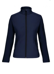 Shoftshell mujer, transpirable e impermeable. Capa interior micropolar termico. Corte entallado, 95%Poliester 5%Elastano.