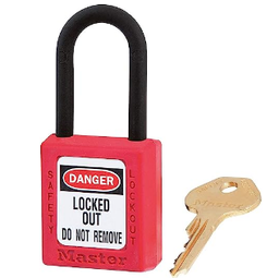 [S31MKRED Rojo] Candado de Zenex Rojo, llaves diferentes