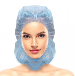 [01/02/115 Azul] BURKA, color azul, sin mascarilla quirurgica (bolsa 50 unidades)