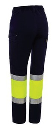 Pantalon PLUS A.V Stretch Regular Fit, EPI Cat II, Dos Bandas Reflectantes, 64% Poliester 34% Algodon 2% Spandex
