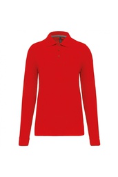 Polo antibacteriano, hombre, manga larga, acabado canale en cuello y puños, aberturas laterales, 65%poliester- 35%algodon. 