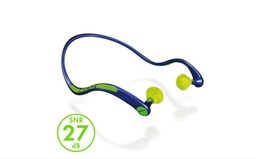 [ ] WAVEBAND® 1K Tapones en banda para oidos con un diseño comodo y de espuma 27 dB (SNR)