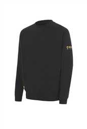 Sudadera Ignifuga inherente multinorma. EPI Cat III. Regular Fit. Manga ranglan. Pictogramas en manga, 60% Modacrilico, 39% Algodon, 1% Antiestatico