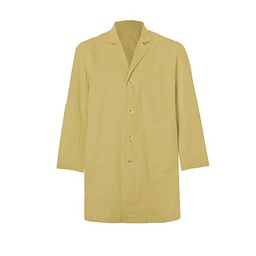 GUSS Bata 3/4, cuello solapa, 3 bolsillos. 65% poliester 35% algodon, 240g