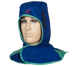 [236680] Capuz ignifugo azul corto