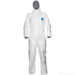 Buzo Tyvek® 500 Xpert (DuPont™ Ref. TYCHF5SWHXB), EPI Cat. III, Tipo 5B/6B
