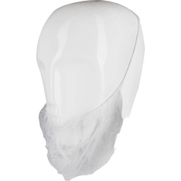 Cubre barba desechable (TST 12 gr) con goma elastica, talla unica, EPI Cat. I, CE